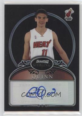 2006-07 Bowman Sterling - [Base] - Black Refractor #88 - Chris Quinn /25