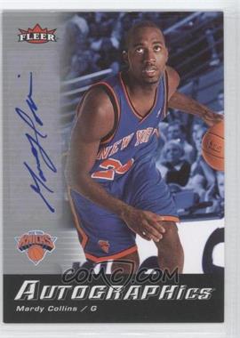 2006-07 Fleer - Autographics #A-MC - Mardy Collins