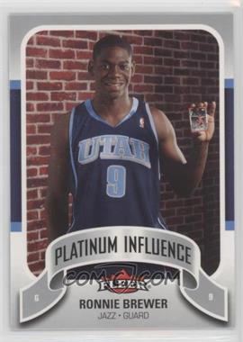 2006-07 Fleer - Platinum Influence #PI-RB - Ronnie Brewer