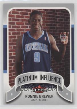 2006-07 Fleer - Platinum Influence #PI-RB - Ronnie Brewer