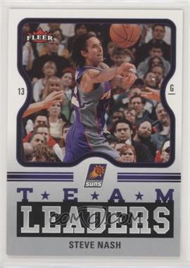 2006-07 Fleer - Team Leaders #TL-SN - Steve Nash