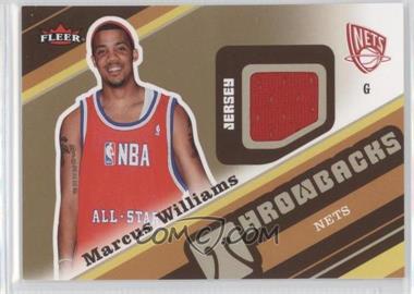 2006-07 Fleer - Throwbacks #T-MW - Marcus Williams