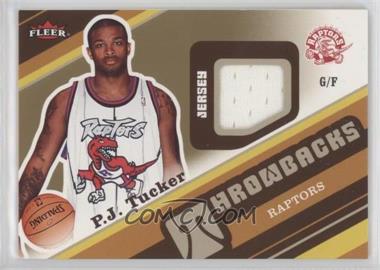 2006-07 Fleer - Throwbacks #T-PT - P.J. Tucker