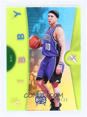 2006-07 Fleer EX - [Base] - Essential Credentials Now #33 - Mike Bibby /33