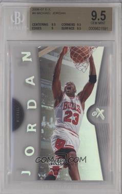 2006-07 Fleer EX - [Base] #4 - Michael Jordan [BGS 9.5 GEM MINT]