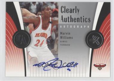 2006-07 Fleer EX - Clearly Authentics Autographs #CAA-WI - Marvin Williams