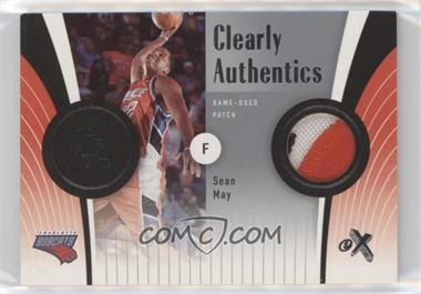 2006-07 Fleer EX - Clearly Authentics #CA-SM - Sean May /75