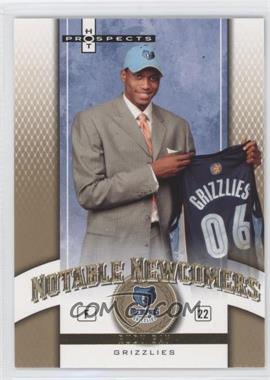 2006-07 Fleer Hot Prospects - Notable Newcomers #NN-RG - Rudy Gay
