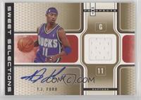 T.J. Ford #/25