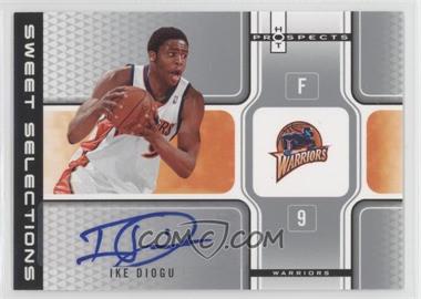 2006-07 Fleer Hot Prospects - Sweet Selections Autographs #SSA-ID - Ike Diogu /50