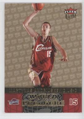 2006-07 Fleer Ultra - [Base] - Gold Medallion #194 - Martynas Andriuskevicius