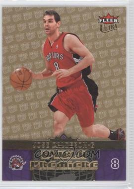 2006-07 Fleer Ultra - [Base] - Gold Medallion #200 - Jose Calderon