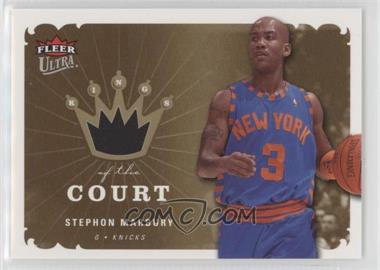 2006-07 Fleer Ultra - Kings of the Court #KK-SM - Stephon Marbury