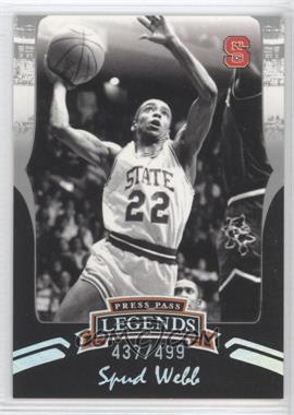 2006-07 Press Pass Legends - [Base] - Silver #S46 - Spud Webb /499