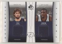 Pau Gasol, Hakim Warrick #/100