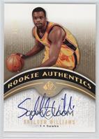 Rookie Authentics - Shelden Williams #/25