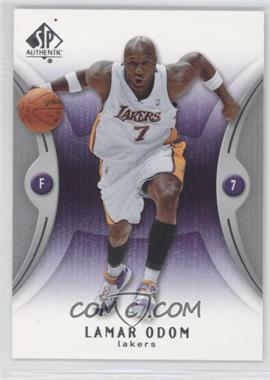 2006-07 SP Authentic - [Base] #38 - Lamar Odom