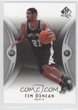 2006-07 SP Authentic - [Base] #77 - Tim Duncan