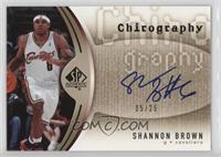 Shannon Brown #/25