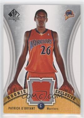 2006-07 SP Authentic - Rookie Exclusive - Jersey #RE-PO - Patrick O'Bryant