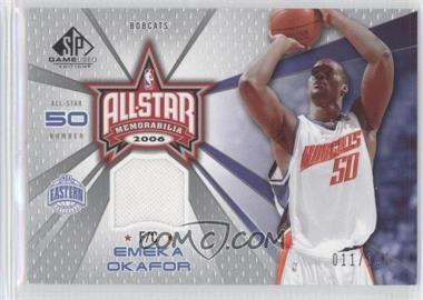 2006-07 SP Game Used Edition - All-Star Memorabilia #AS-EO - Emeka Okafor /100