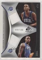 C.J. Miles, Ronnie Brewer [EX to NM] #/100