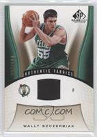 Authentic Fabrics - Wally Szczerbiak #/100