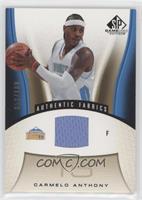 Authentic Fabrics - Carmelo Anthony #/100