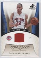 Authentic Fabrics - Tayshaun Prince #/100