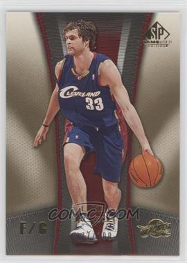 2006-07 SP Game Used Edition - [Base] - Gold #15 - Luke Jackson /100