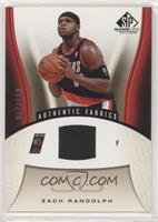 Authentic Fabrics - Zach Randolph #/100