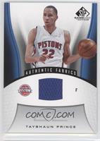 Authentic Fabrics - Tayshaun Prince