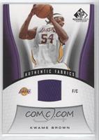 Authentic Fabrics - Kwame Brown