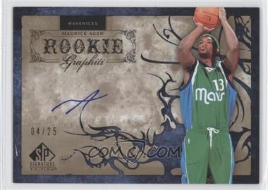2006-07 SP Signature Edition - Rookie GRAPHiti - Gold #RG-MA - Maurice Ager /25
