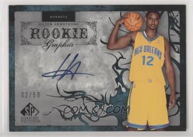 2006-07 SP Signature Edition - Rookie GRAPHiti #RG-HA - Hilton Armstrong /50