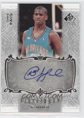 2006-07 SP Signature Edition - Signatures #SPS-CP - Chris Paul