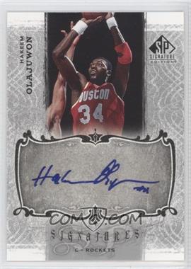 2006-07 SP Signature Edition - Signatures #SPS-HO - Hakeem Olajuwon