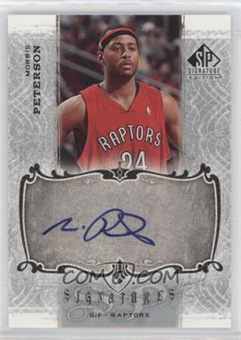 2006-07 SP Signature Edition - Signatures #SPS-MP - Morris Peterson