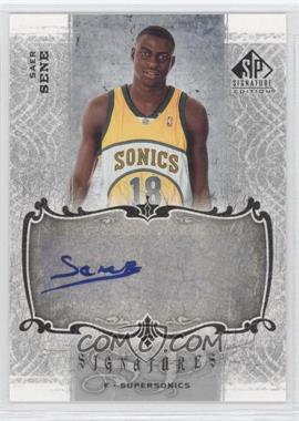 2006-07 SP Signature Edition - Signatures #SPS-SS - Saer Sene