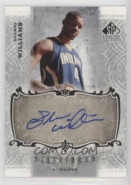 2006-07 SP Signature Edition - Signatures #SPS-SW - Shawne Williams