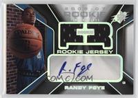 Rookie Auto Jersey - Randy Foye #/299