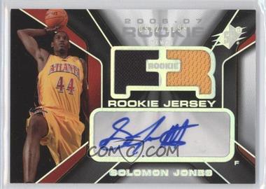 2006-07 SPx - [Base] #129 - Rookie Auto Jersey - Solomon Jones /1199