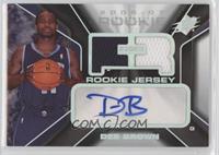 Rookie Auto Jersey - Dee Brown #/1,199