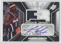 Rookie Auto Jersey - James White #/1,199