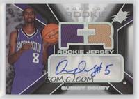 Rookie Auto Jersey - Quincy Douby [EX to NM] #/1,199