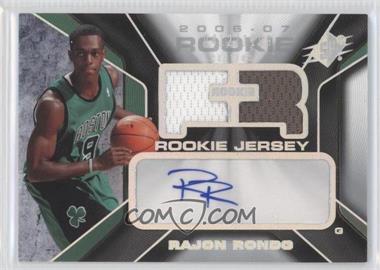 2006-07 SPx - [Base] #145 - Rookie Auto Jersey - Rajon Rondo /1199