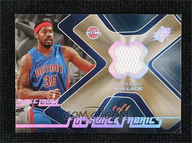 2006-07 SPx - Flashback Fabrics - Spectrum #FF-RW - Rasheed Wallace /1