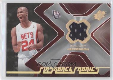 2006-07 SPx - Flashback Fabrics #FF-RJ - Richard Jefferson