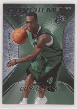 2006-07 SPx - SPXcitement #SPX-15 - Rajon Rondo /2999