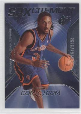 2006-07 SPx - SPXcitement #SPX-16 - Renaldo Balkman /2999